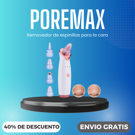 POREMAX- Removedor de espinillas para la cara